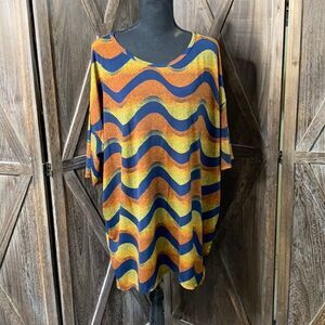 LuLa Roe blouse top NWT